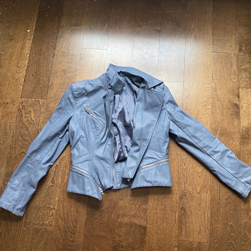 Like New. BlankNYC Faux Leather Moto Jacket.